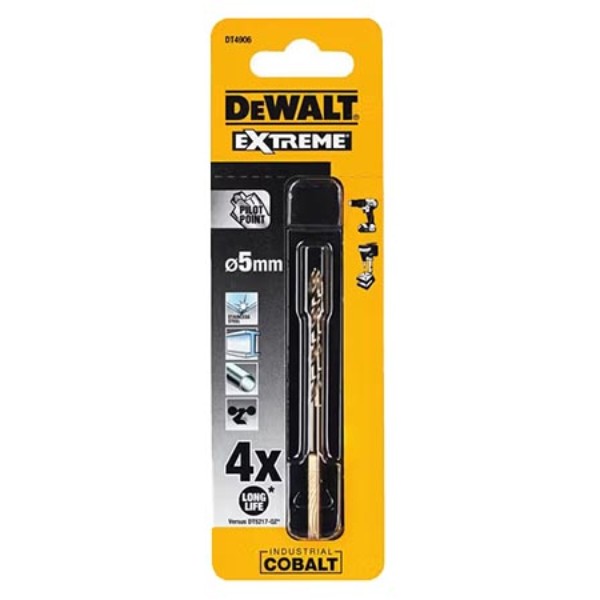Фото - Свердло DeWALT EXTREME INDUSTRIAL COBALT HSS-CO (DT4906)