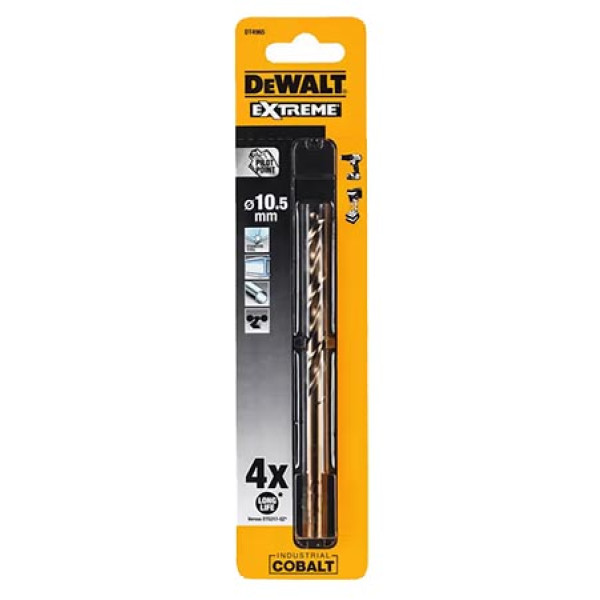 Фото - Свердло DeWALT EXTREME INDUSTRIAL COBALT HSS-CO (DT4907)