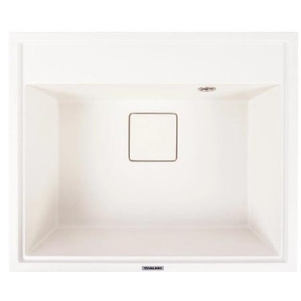 Фото - Мойка кухонная VALESO 6050 SHERLIT матовая (белая) Фото - Мойка кухонная VALESO 6050 SHERLIT матовая (белая)