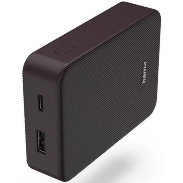 Фото - Батарея мобільна Hama 10000mAh 15W (00201712) Plum