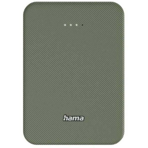Фото - Батарея мобільна Hama 10000mAh 15W (00201713) Green