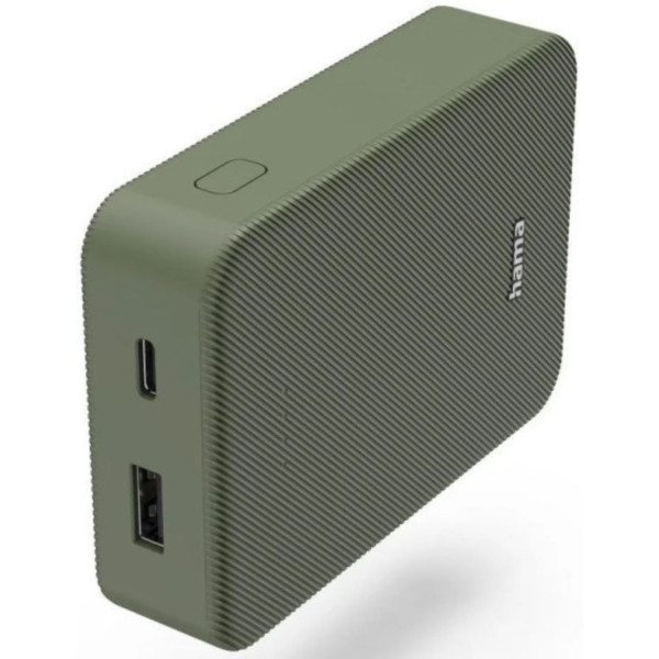 Фото - Батарея мобільна Hama 10000mAh 15W (00201713) Green