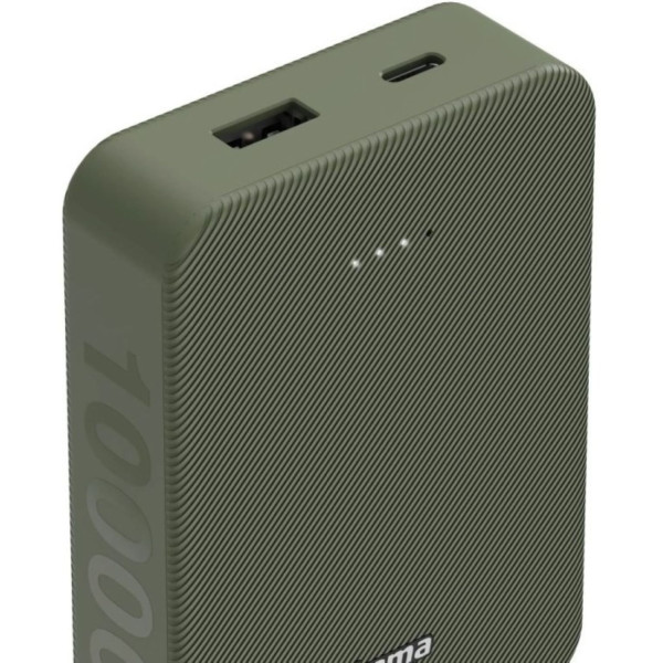 Фото - Батарея мобільна Hama 10000mAh 15W (00201713) Green