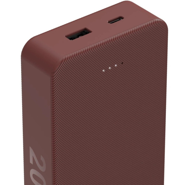 Фото - Батарея мобільна Hama Power Pack Color 20 20000mAh Red (201717)