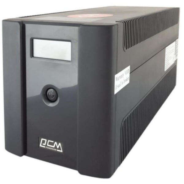 Фото - Джерело безперебійного живлення Powercom RPT-1500AP, 4 x євро USB LCD (00210225)