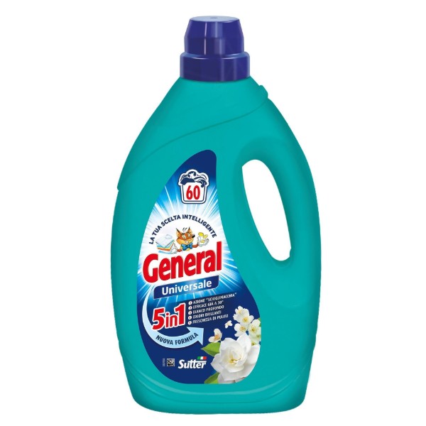 Фото - Гель для стирки General 5в1 2.4 л (8001990011887) Фото - Гель для стирки General 5в1 2.4 л (8001990011887)