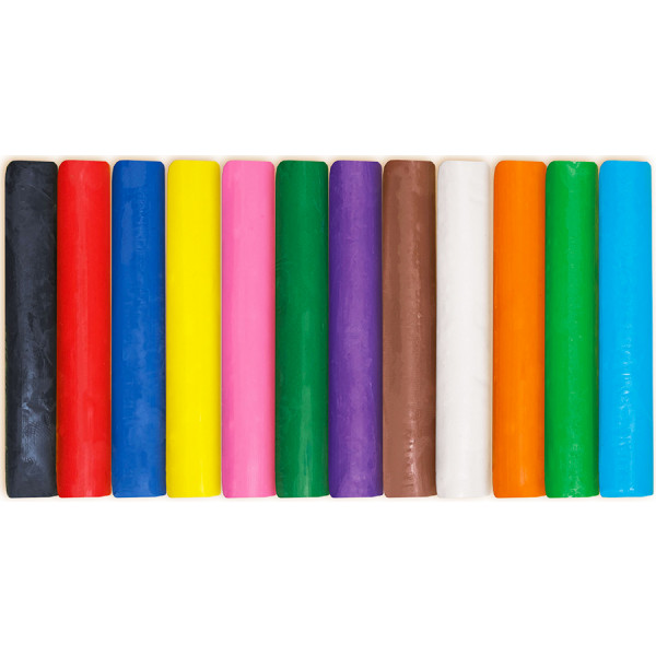 Фото - Пластилін класичний Ses Creative Весела ліпка (12 кольорів) (00406S)