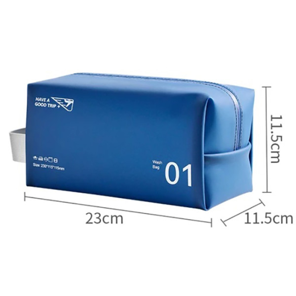 Фото - Косметичка Love You Home 23×11,5×11,5 см синя (59041)