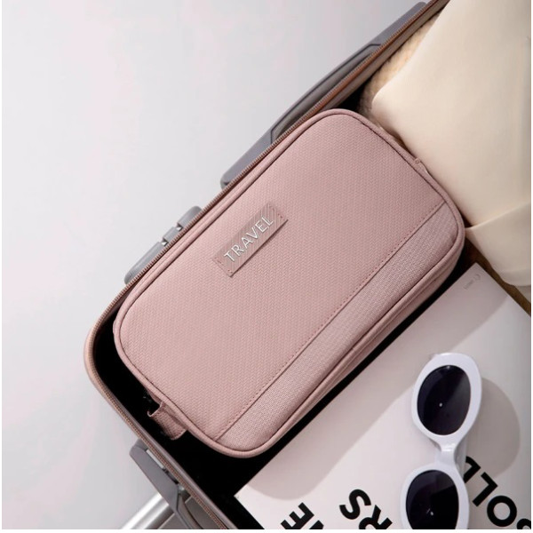 Фото - Косметичка Love You Home 25х11х14 см Рожева (59046)