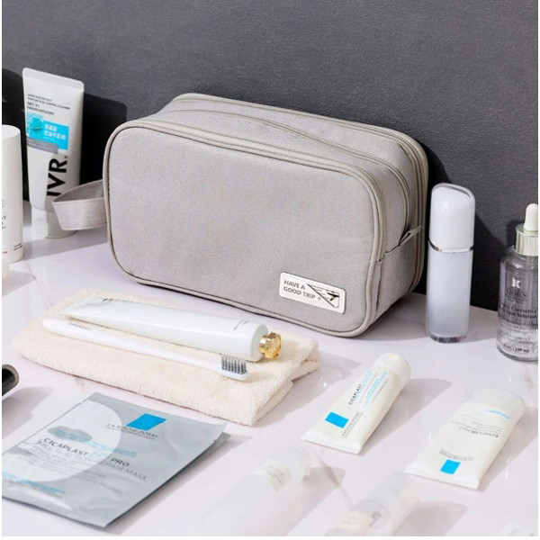 Фото - Косметичка Love You Home 25,5х10х14,5 см Срібна (59038)