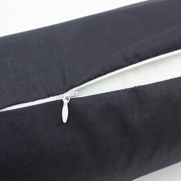 Фото - Подушка валик MirSon №8385 Naturale Line 16-9000 Black Stone BamBoo 15x50 см (2200006249801)