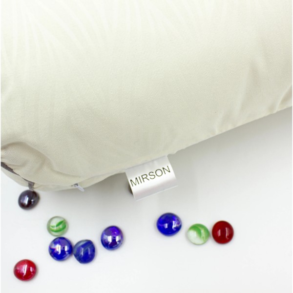 Фото - Подушка валик MirSon №8344 Eco Line Creamy Tencel 100х16 см (2200006250531)