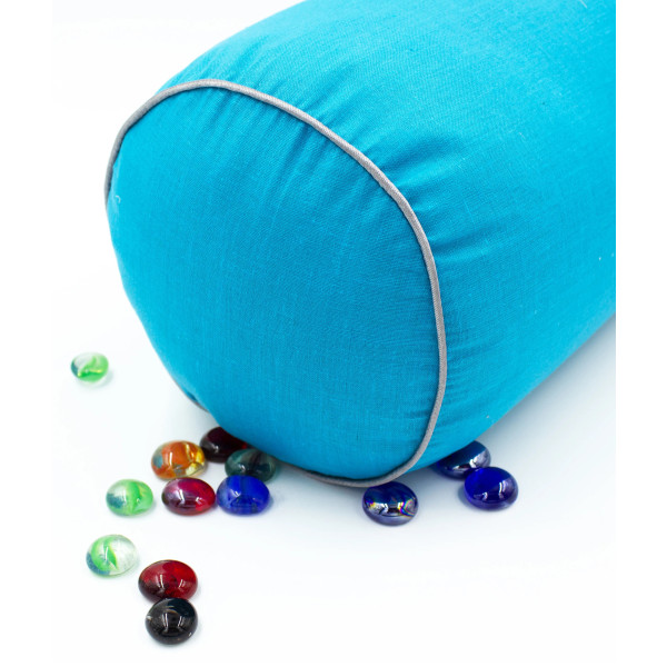 Фото - Подушка валик MirSon №8118 Naturale Line 17-4735 Caterina EcoSilk 60х16 см (2200006248484)