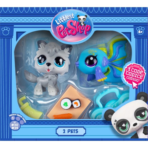 Фото - Коллекционные фигурки набор Littlest Pet Shop РОК-Н-РОЛЬНЫЕ СУШИ (2 фигурки, аксесс.) (00526)