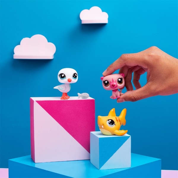 Фото - Коллекционные фигурки набор Littlest Pet Shop НАСТРОЕНИЕ ОСТРОВА (3 фигурки, аксесс.) (00556)