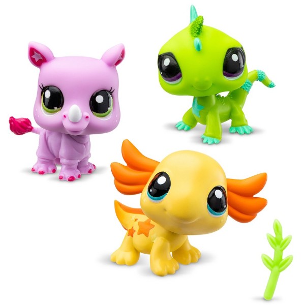 Фото - Колекційні фігурки набір Littlest Pet Shop НАСТРІЙ ДИКОЇ ПРИРОДИ (3 фігурки, аксесуари) (00557)