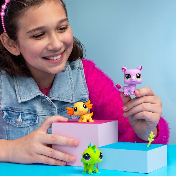 Фото - Колекційні фігурки набір Littlest Pet Shop НАСТРІЙ ДИКОЇ ПРИРОДИ (3 фігурки, аксесуари) (00557)