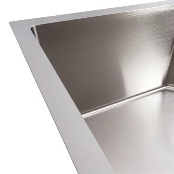 Фото - Мийка кухонна VALESO Handmade 65х43 нержавійка (3,0/0,8)