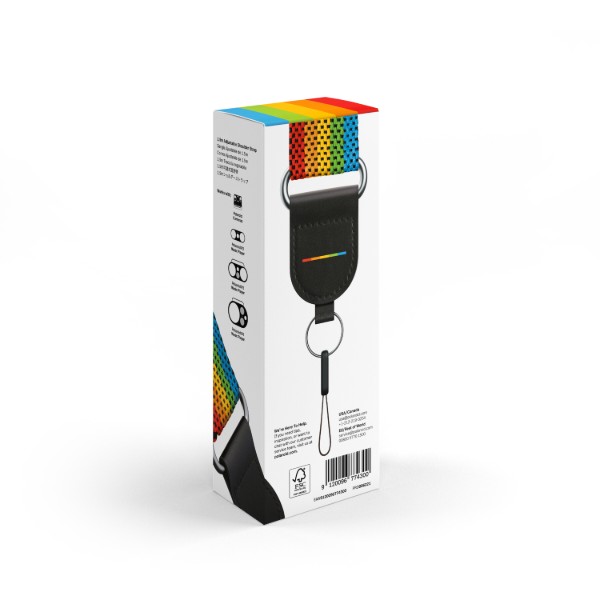 Фото - Ремень для фотокамеры Polaroid Shoulder Strap - Spectrum (6221)