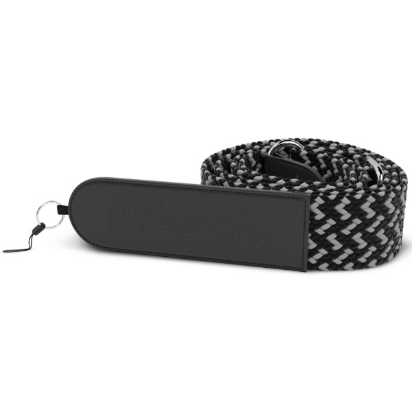Фото - Ремень для фотокамеры Polaroid Shoulder Strap - Black Gray (6222)