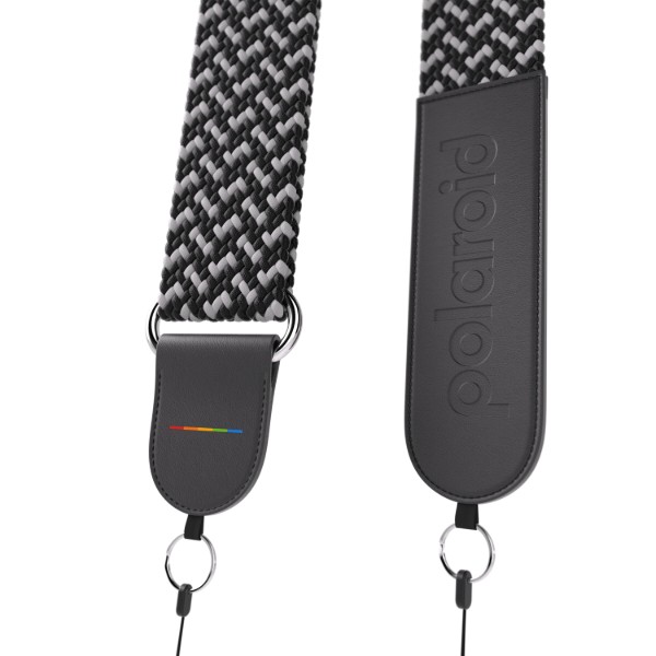 Фото - Ремень для фотокамеры Polaroid Shoulder Strap - Black Gray (6222)
