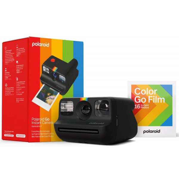 Фото - Фотокамера миттєвого друку Polaroid Go Gen 2 Black Everything Box (6280)