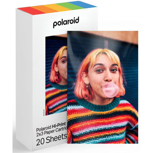 Фото - Фотоплівка Polaroid HiPrint Gen 2 2x3 Paper Cartridge - 20 Sheets (6355)
