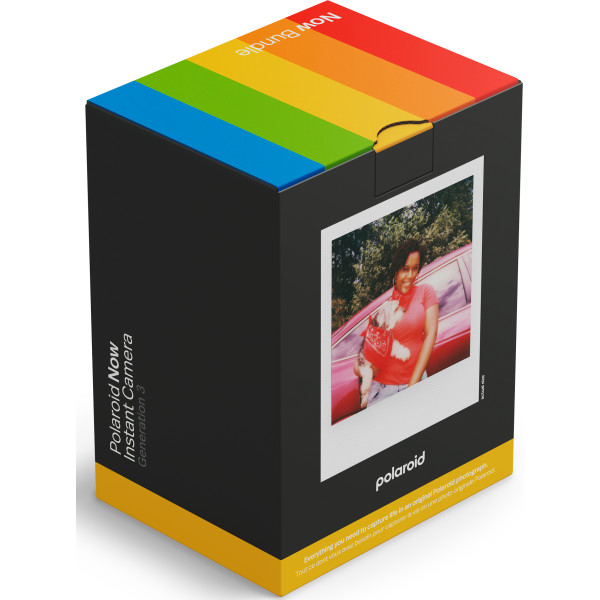 Фото - Фотокамера моментальной печати Polaroid Now Gen 3 Black + Color Film Bundle (8 photos) (6572)
