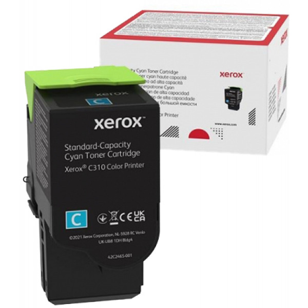 Фото - Картридж-тонер Xerox C310/C315 Cyan (006R04369)