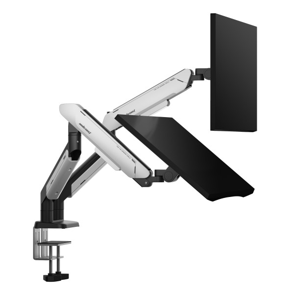 Фото - Крепление настольное Anda Seat Stealth PRO II Duo 17''-42'' Black & White (AD-W-A9-2S-BW)