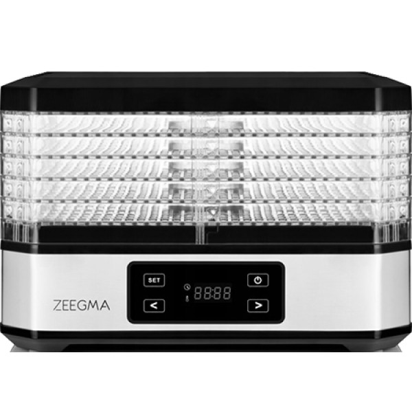 Фото - Сушарка для фруктів та овочів Zeegma DRY CHEF SILVER
