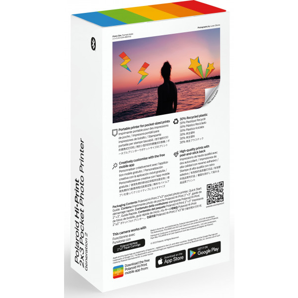 Фото - Фотопринтер Polaroid HiPrint Gen 2 2x3 Pocket Photo Printer - Black (9129)