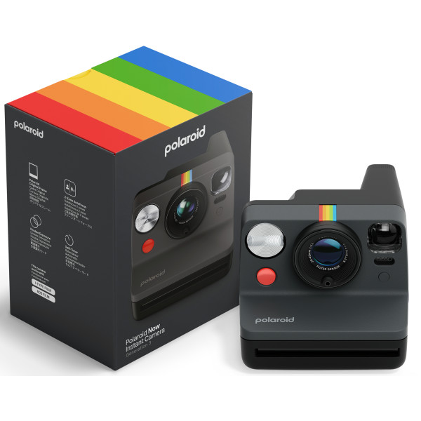 Фото - Фотокамера миттєвого друку Polaroid Now Generation 3 - Black (9154)