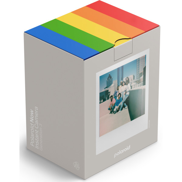 Фото - Фотокамера миттєвого друку Polaroid Now Generation 3 - Pebble White (9155)