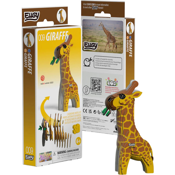 Фото - 3D пазли EUGY Зоопарк: Жираф (XEG-009)