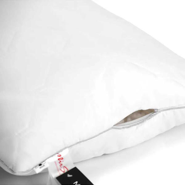 Фото - Подушка стандартная MirSon шелковая Eco Silver 0546 Средняя 40х60 см (2200000393418)