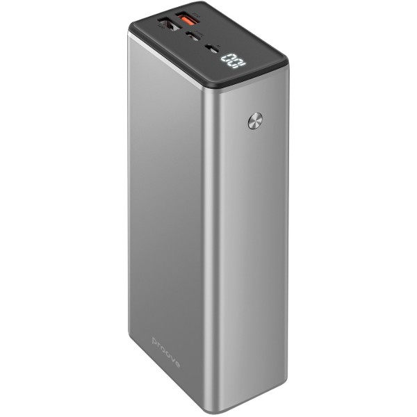 Фото - Батарея мобильная Proove Metalskin 65W 30000mAh gray (2001001739775)
