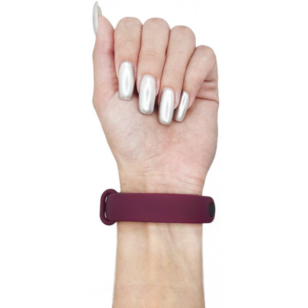 Фото - Ремінець для фітнес-браслета BeCover Xiaomi Mi Smart Band 9 Tyrian Purple (711970)