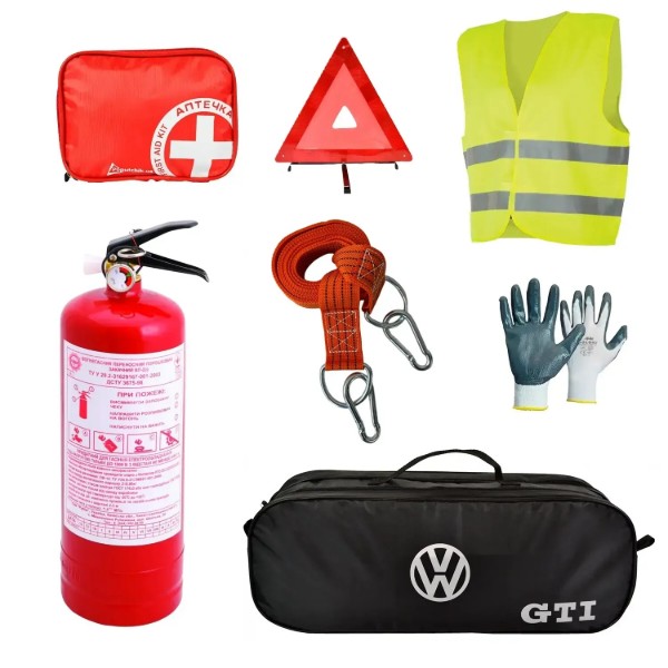 Фото - Набор для авто Poputchik Volkswagen GTI легковой Черная (01-134-Л)