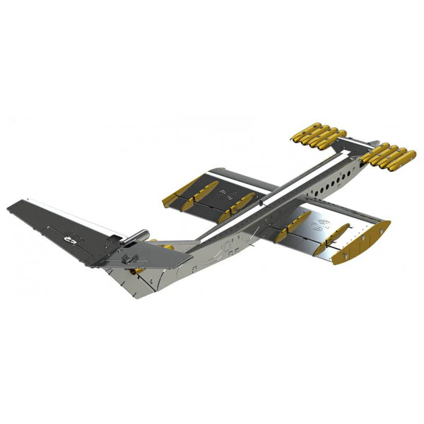 Фото - Металевий конструктор Metal Time Sea Monster Ekranoplan (MT099)