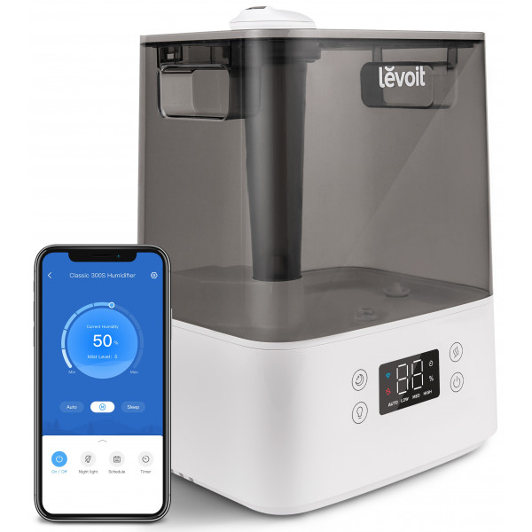 Фото - Зволожувач повітря Levoit Smart Ultrasonic Humidifier Classic 300S White (HEAPHULVSEU0034)