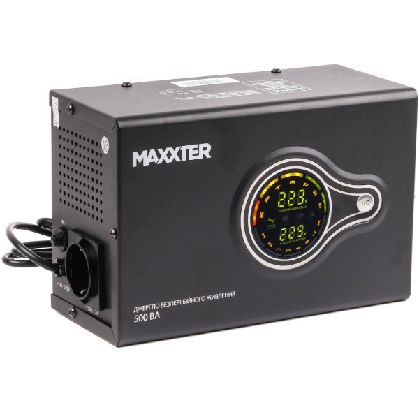 Фото - Джерело безперебійного живлення Maxxter MX-HI-PSW500-01