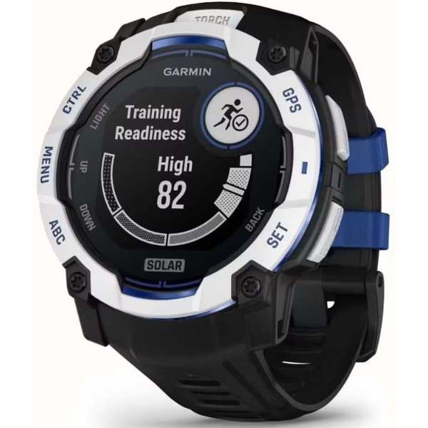 Фото - Смарт-годинник Garmin Instinct 3, 50mm, Solar, Whitestone with Black Band (010-02935-03)
