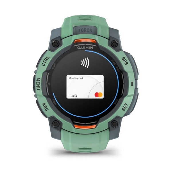Фото - Смарт-годинник Garmin Instinct 3, 50mm, AMOLED, Neotropic Bezel with Twilight Band (010-03020-01)