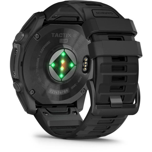 Фото - Смарт-годинник Garmin Tactix 8 Standard, Solar 51mm (010-03407-01)