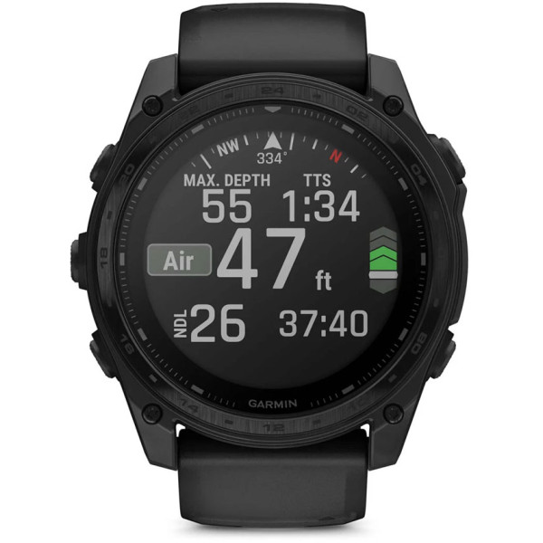 Фото - Смарт-годинник Garmin Tactix 8 Standard, Solar 51mm (010-03407-01)