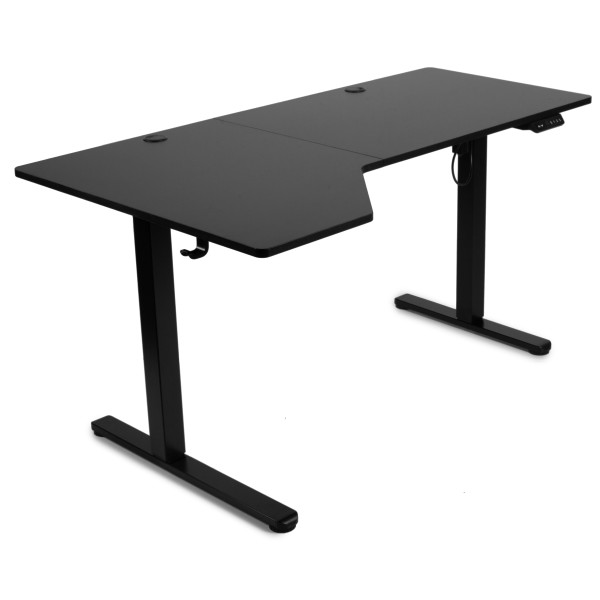 Фото - Стол с электрорегулировкой высоты Barsky StandUp Corner Black (BSTc-01)