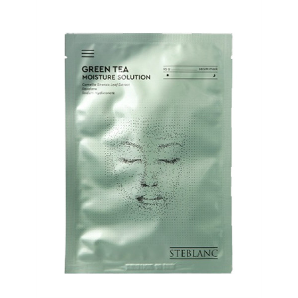 Фото - Маска для обличчя STEBLANC сироватка зволожуюча GREENTEA 25 г (8809663752835) Фото - Маска для обличчя STEBLANC сироватка зволожуюча GREENTEA 25 г (8809663752835)