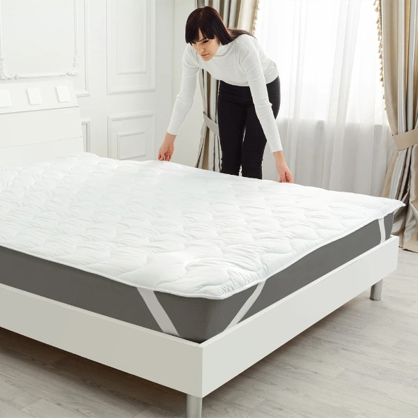 Фото - Наматрацник MirSon Eco Light №1724 Silk White 150x200 см (2200002890700)