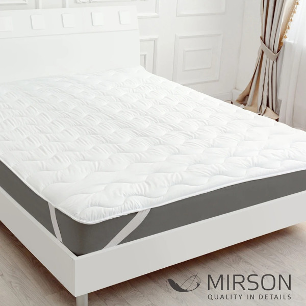 Фото - Наматрацник MirSon Eco Light №1727 Тенсель Modal White 150x200 см (2200002891301)